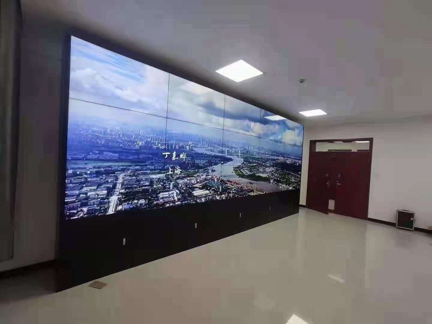 偃师拼接屏-55寸京东方液晶拼接屏3X4案例展示